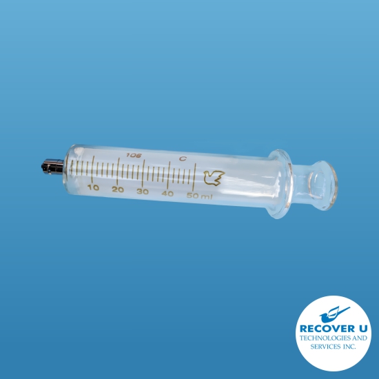 Glass syringe 50 ml