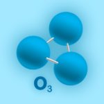 Ozone molecule O3
