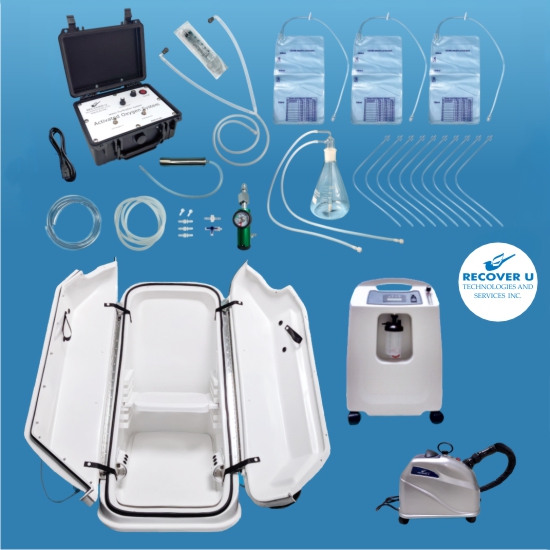 Ozone steam sauna cabinet + steamer + oxygen concentrator + ozone therapy kit