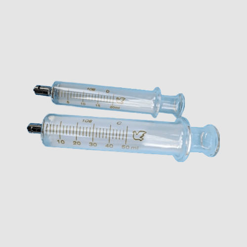 Glass Syringe Pair 20ml and 50 ml