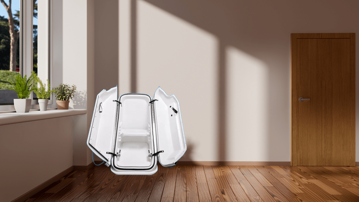 Recover U home sauna system designed for integrated wellness therapies